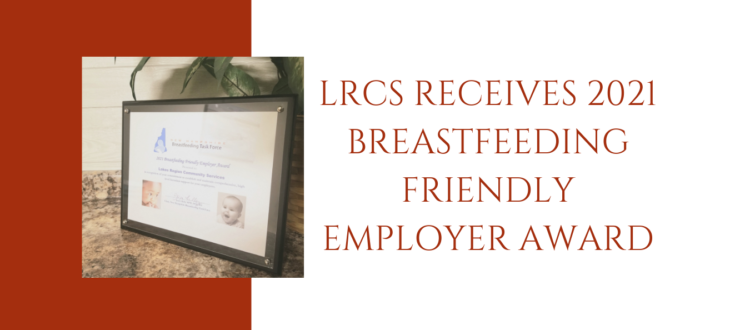 LRCS receives statewide award for new lactation room