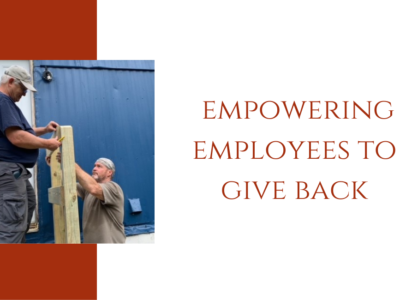 Empowering Employees to Give Back